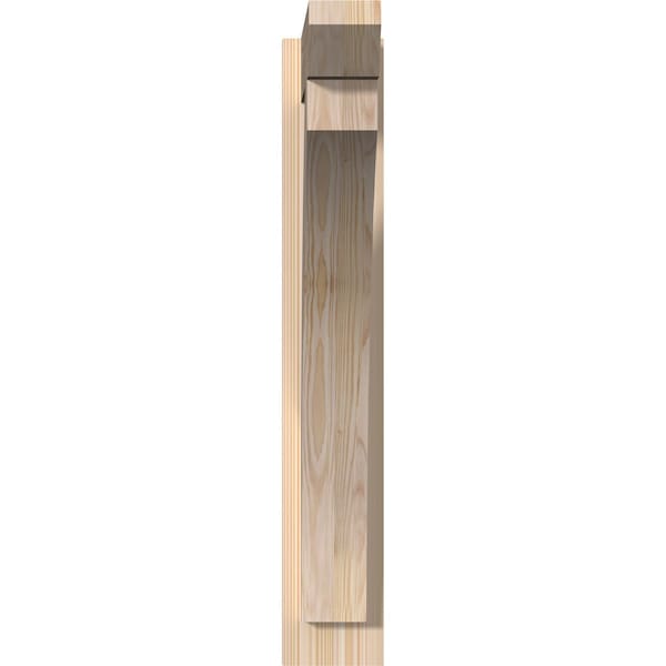 Thorton Slat Smooth Outlooker, Douglas Fir, 5 1/2W X 22D X 34H